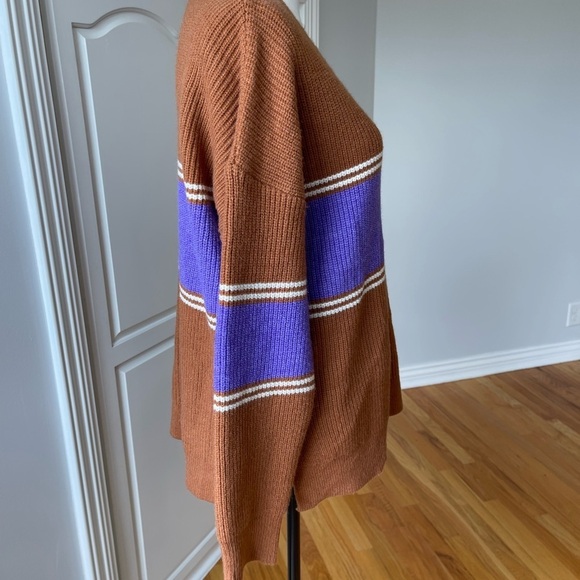 Lumiere size large long sleeve sweater crew neck work cozy modest Autumn  EUC - Picture 12 of 12